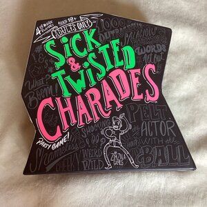 Party Game Charades Sick and Twisted COMPLETE Wonder Forge 2017 Adult (18+) Fun